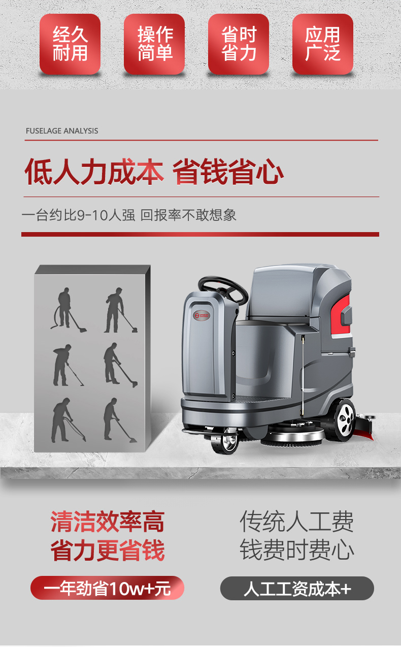 揚子X6工業(yè)洗地機(jī)(圖10)